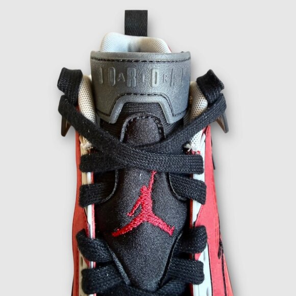 New! Nike Jordan Spizike Low Red/Black/Wolf Grey Women's Sz 8 - Picture 6 of 11